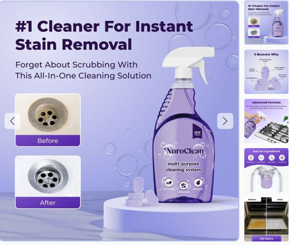 NuroClean Cleaning Solution